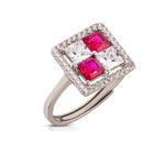 Carica l'immagine nella Galleria, Anello Square