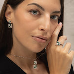 Carica l'immagine nella Galleria, Anello Square