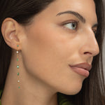 Carica l'immagine nella Galleria, Orecchini Pendenti Astro