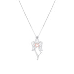 Carica l'immagine nella Galleria, Collana con angelo stilizzato