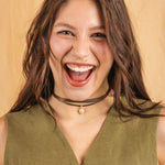 Carica l'immagine nella Galleria, Collana Legami Campanella Zirconata