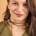 Carica l'immagine nella Galleria, Collana Legami Campanella Zirconata