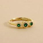 Carica l'immagine nella Galleria, Anello Trilogy Cerchio