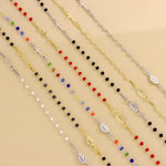 Carica l'immagine nella Galleria, Girocollo Rosario Pietre Colorate