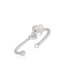 Carica l'immagine nella Galleria, Anello Doppio Cuore