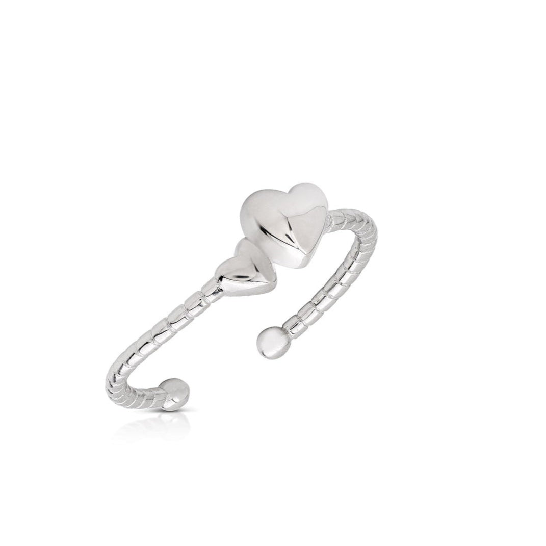 Anello Doppio Cuore