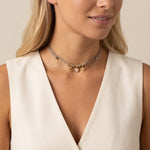 Carica l'immagine nella Galleria, Choker Cordino con Tris Porta Fortuna