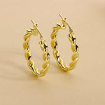 Carica l'immagine nella Galleria, Orecchini A Cerchio "Sofia"