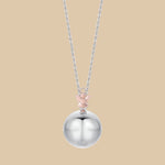 Carica l'immagine nella Galleria, Collana Chiama Angeli Con Sfera e Angelo