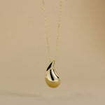 Carica l'immagine nella Galleria, Collana Con Goccia Hoops