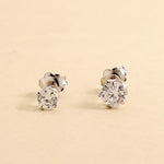 Carica l'immagine nella Galleria, Orecchini Lobo Punto Luce