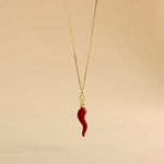 Carica l'immagine nella Galleria, Collana Con Corno Piccolo