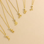 Carica l'immagine nella Galleria, Collana Con Iniziale Micro