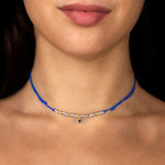 Carica l'immagine nella Galleria, Choker pepite pietra di luce cuore