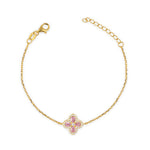 Carica l'immagine nella Galleria, Bracciale con Pendente Fiore