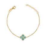 Carica l'immagine nella Galleria, Bracciale con Pendente Fiore