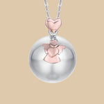 Carica l'immagine nella Galleria, Collana Chiama Angeli Con Angelo e Cuore