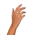 Carica l'immagine nella Galleria, Anello Chevalier Pavè Tondo