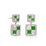 Carica l'immagine nella Galleria, Orecchini Pendenti Square