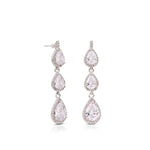 Carica l'immagine nella Galleria, Orecchini Pendenti con Taglio Goccia