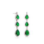 Carica l'immagine nella Galleria, Orecchini Pendenti con Taglio Goccia