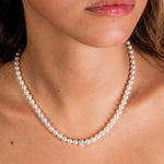 Carica l'immagine nella Galleria, Filo Di Perle Con Zirconi