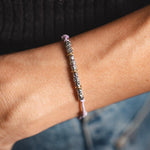 Carica l'immagine nella Galleria, Bracciale Cordino Pepite