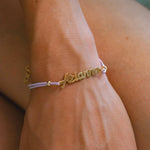 Carica l'immagine nella Galleria, Bracciale Cordoncino Nome