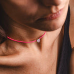 Carica l'immagine nella Galleria, Choker Cuore Zirconato