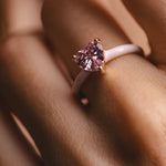 Carica l'immagine nella Galleria, Anello Cuore Arcobaleno