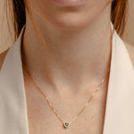 Carica l'immagine nella Galleria, Collana Con Cuore Zirconato