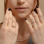 Carica l'immagine nella Galleria, Anello Trilogy Cerchio