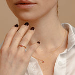 Carica l'immagine nella Galleria, Anello Con Cerchio Mini