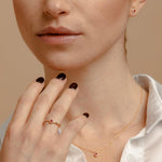 Carica l'immagine nella Galleria, Anello Con Pietra A Cerchio