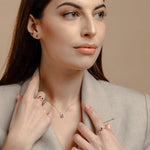 Carica l'immagine nella Galleria, Orecchini Con Goccia Zirconata