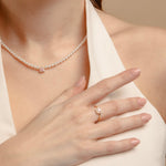 Carica l'immagine nella Galleria, Anello Con Quadrato Zirconato