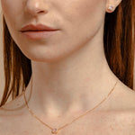 Carica l'immagine nella Galleria, Orecchini Con Quadrato Zirconato