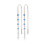 Carica l'immagine nella Galleria, Orecchino a filo Cometa