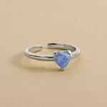 Carica l'immagine nella Galleria, Anello Cuore Swarovski