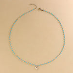 Carica l'immagine nella Galleria, Collana con Pendente e Pallini Smaltati