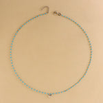 Carica l'immagine nella Galleria, Collana con Pendente e Pallini Smaltati