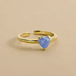 Carica l'immagine nella Galleria, Anello Cuore Swarovski