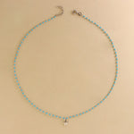 Carica l'immagine nella Galleria, Collana con Pendente e Pallini Smaltati