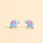 Carica l'immagine nella Galleria, Orecchini Bambina Elefante