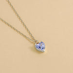 Carica l'immagine nella Galleria, Collana Cuore Swarovski