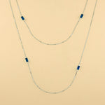 Carica l'immagine nella Galleria, Collana Baguette