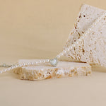 Carica l'immagine nella Galleria, Collana Di Perle Con Cuore Zirconato