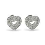 Carica l'immagine nella Galleria, Orecchini Cuore Zircone
