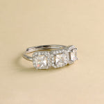 Carica l'immagine nella Galleria, Anello Trilogy Quadrato