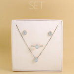 Carica l'immagine nella Galleria, Set Goccia Zirconata